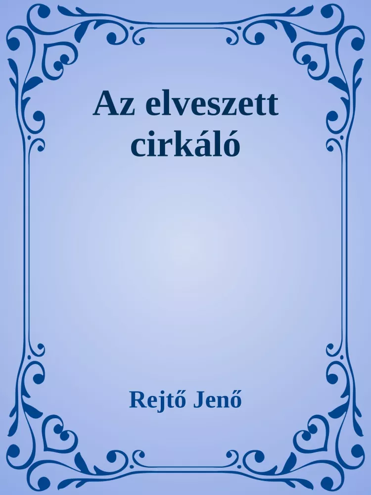 Az elveszett cirkáló borító