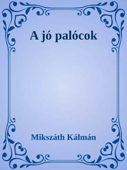 A jó palócok borító