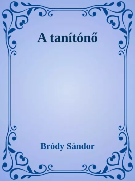 A tanítőnő borító