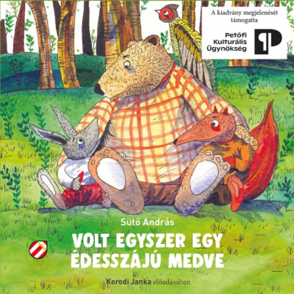 Volt egyszer egy édesszájú medve borító