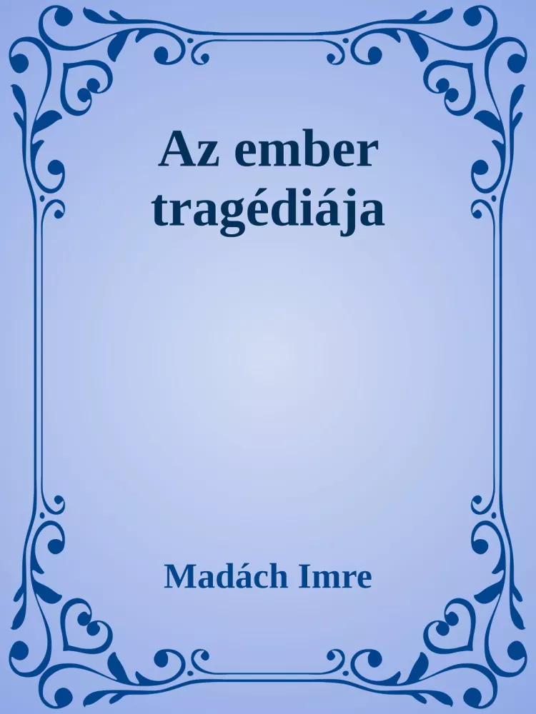 Az ember tragédiája   borító