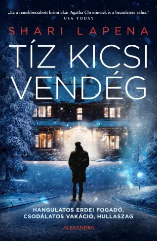 Tíz kicsi vendég borító