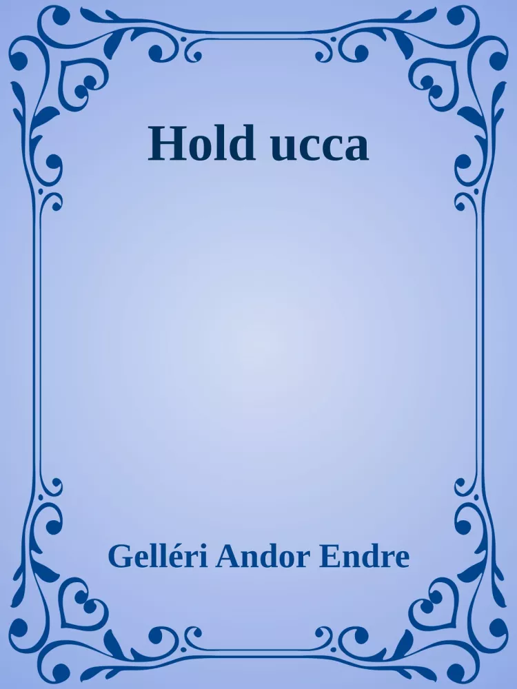 Hold ucca borító