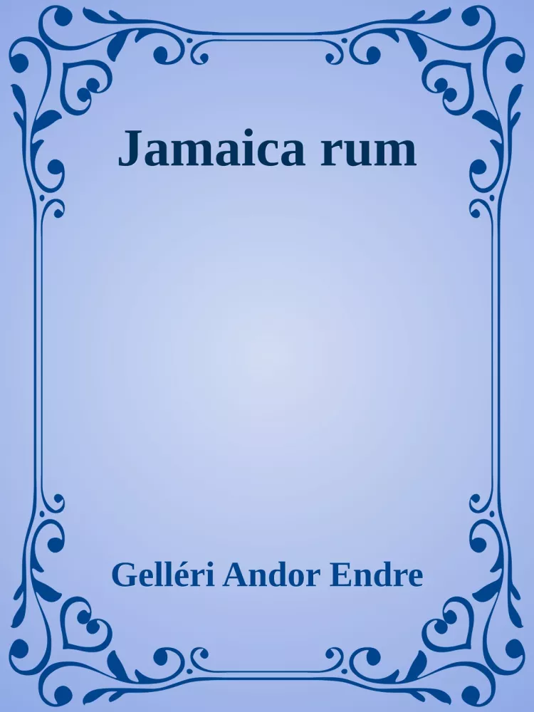Jamaica rum borító