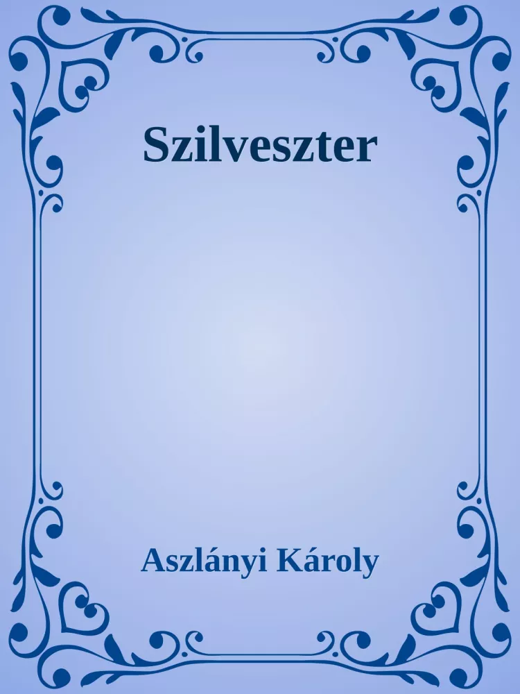 Szilveszter borító