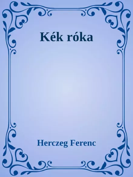 Kék róka