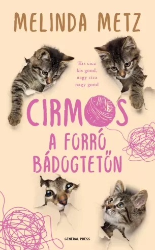 Cirmos a forró bádogtetőn borító