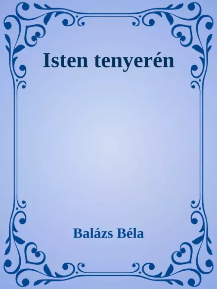 Isten tenyerén borító