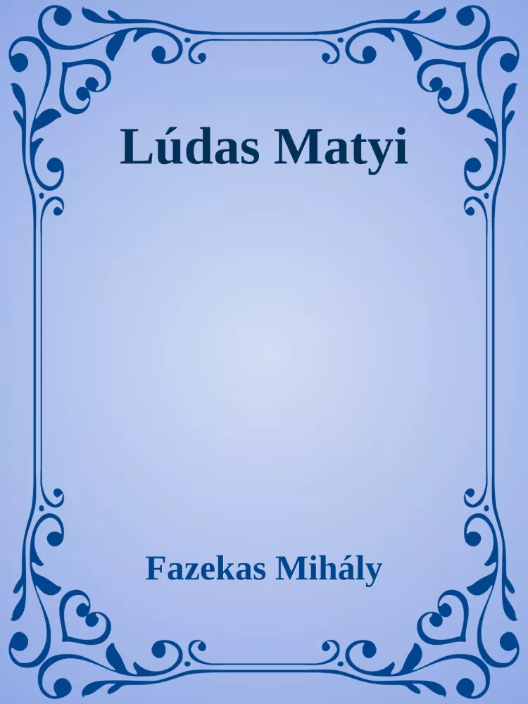 Ludas Matyi borító