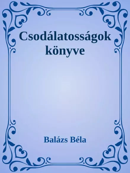 Csodálatosságok könyve