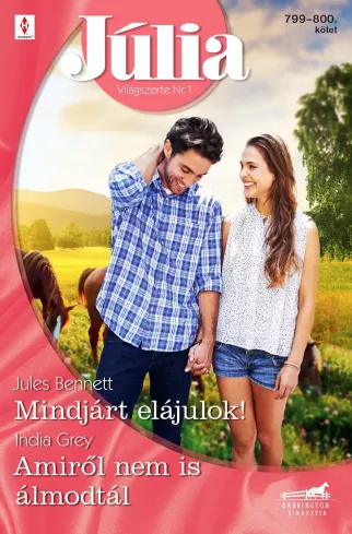 Júlia 799 – 800. borító