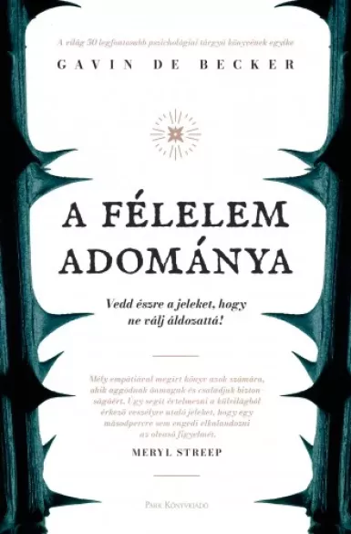 A félelem adománya borító