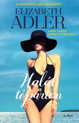 Halál a tóparton borító