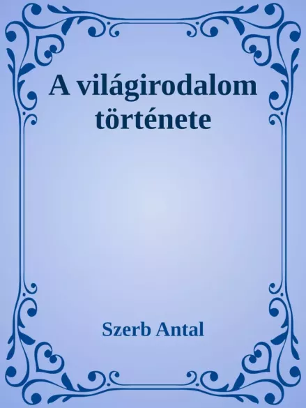 A világirodalom története