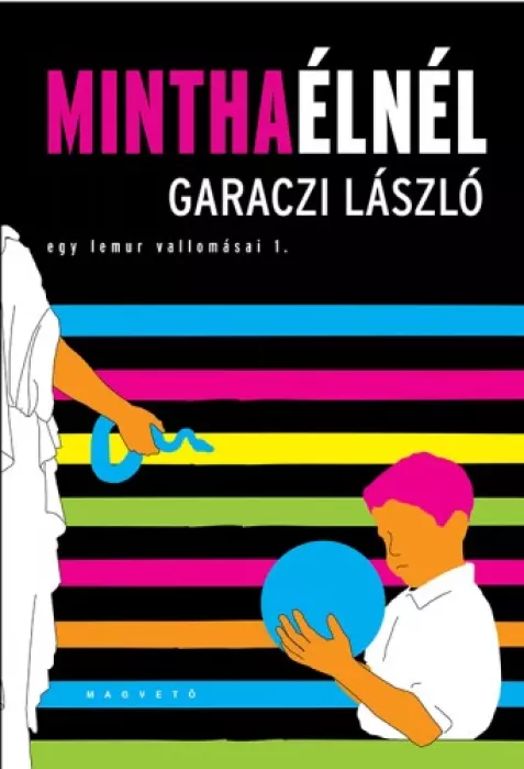 Mintha élnél  borító