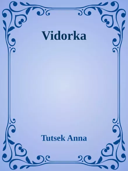 Vidorka borító