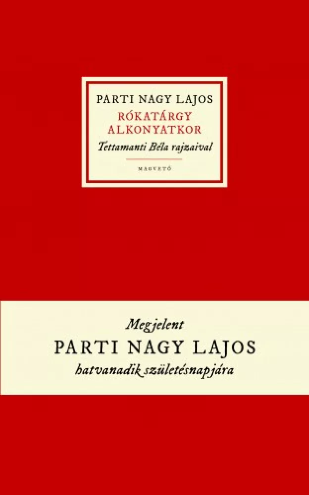 Rókatárgy alkonyatkor borító