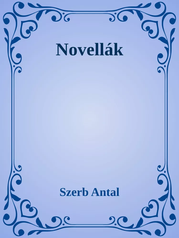 Novellák borító