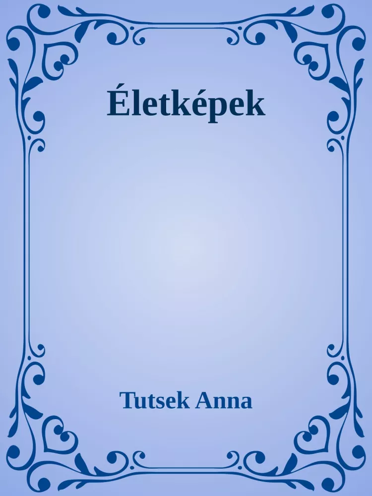 Életképek borító