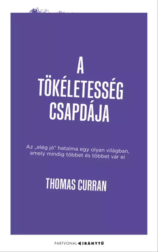 A tökéletesség csapdája borító