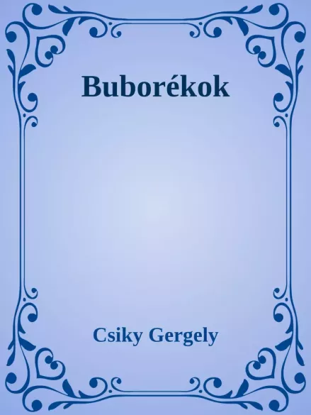 Buborékok borító