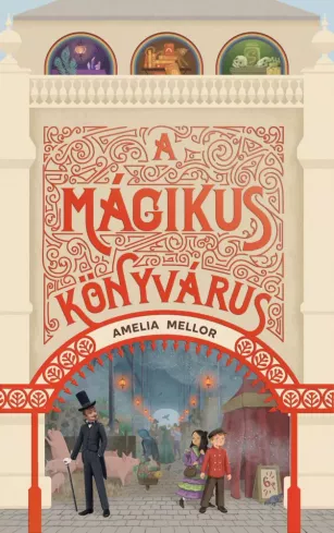 A mágikus könyvárus borító