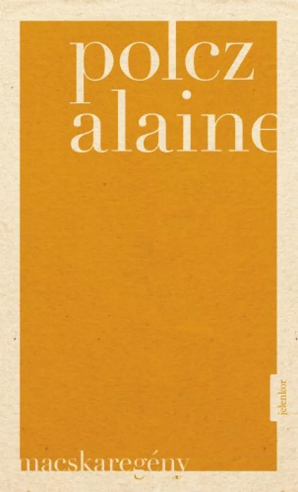 Macskaregény borító