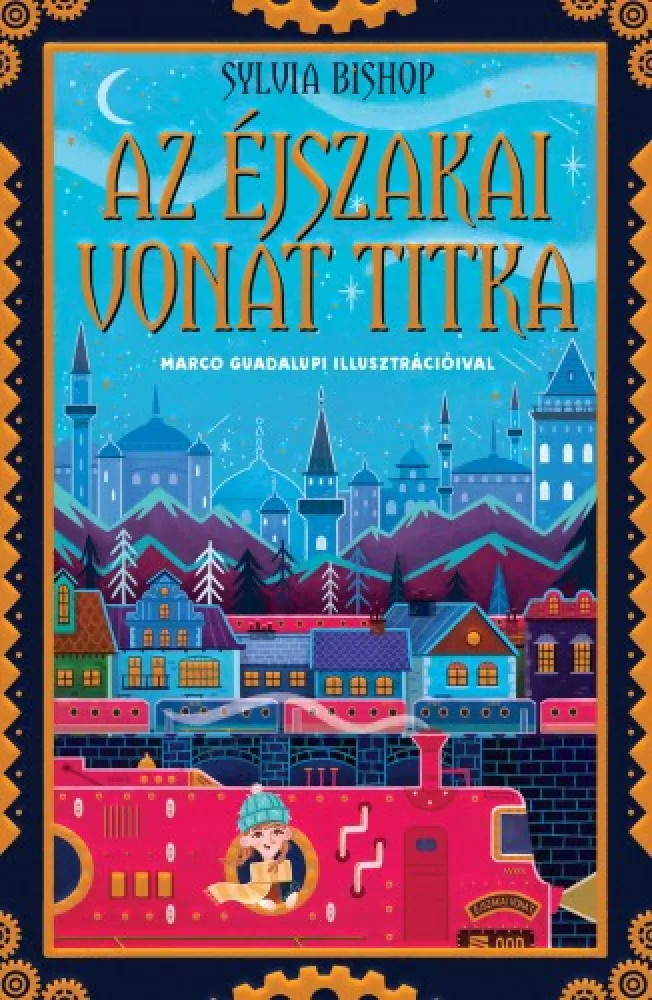 Az éjszakai vonat titka borító