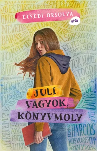 Juli vagyok, könyvmoly borító