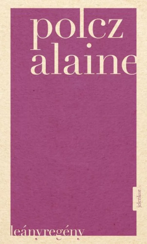 Leányregény borító