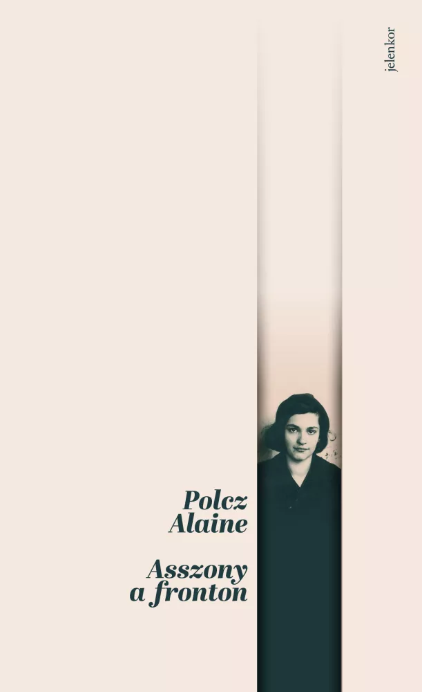 Asszony a fronton borító