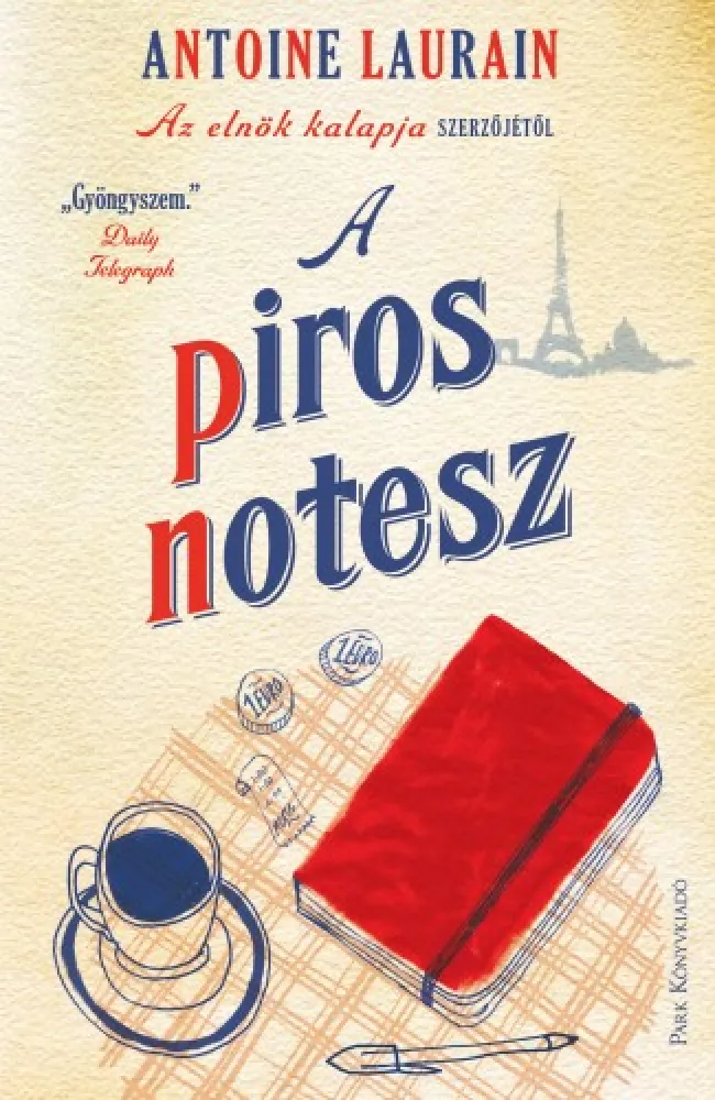 A piros notesz borító