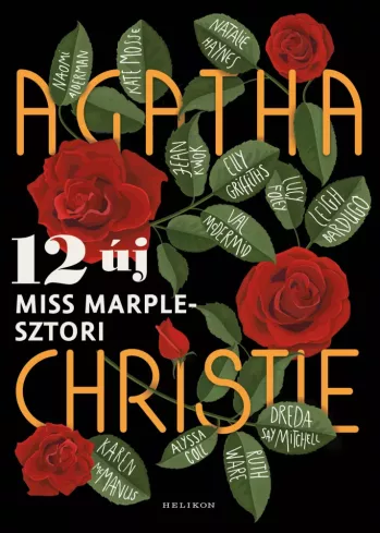 12 új Miss Marple-sztori borító