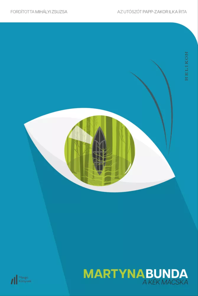 A kék macska borító