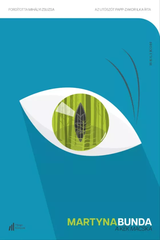 A kék macska borító