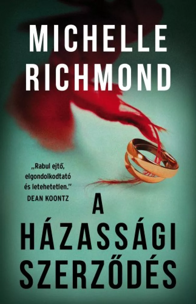 A házassági szerződés borító
