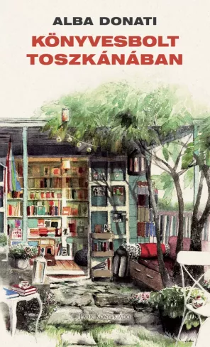 Könyvesbolt Toszkánában borító