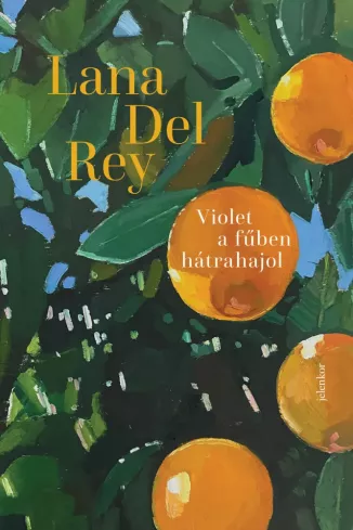 Violet a fűben hátrahajol borító