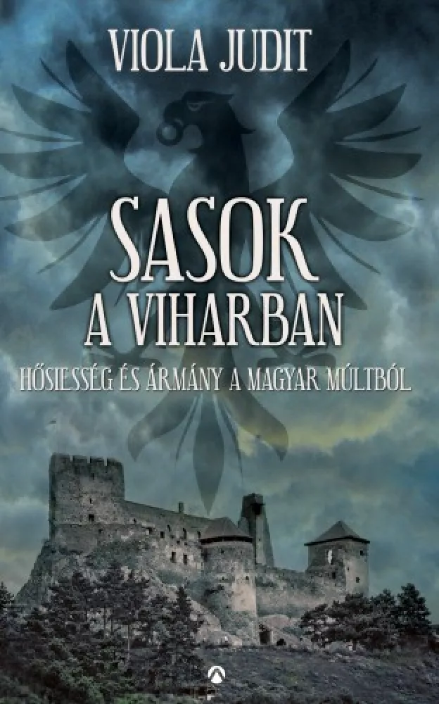Sasok a viharban  borító