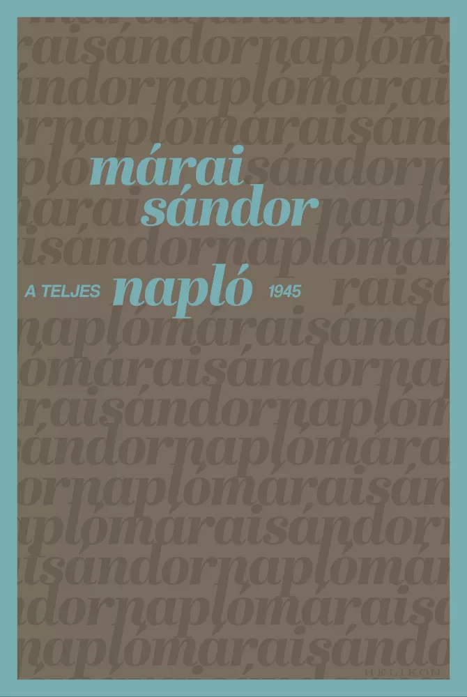 A teljes napló 1945 borító