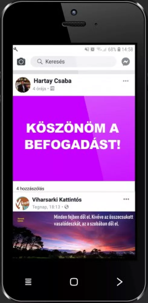 Köszönöm a befogadást! borító