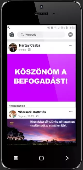 Köszönöm a befogadást! borító