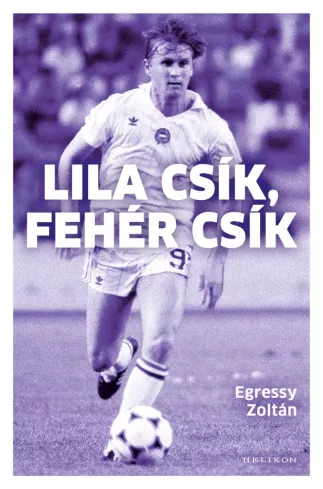 Lila csík, fehér csík borító