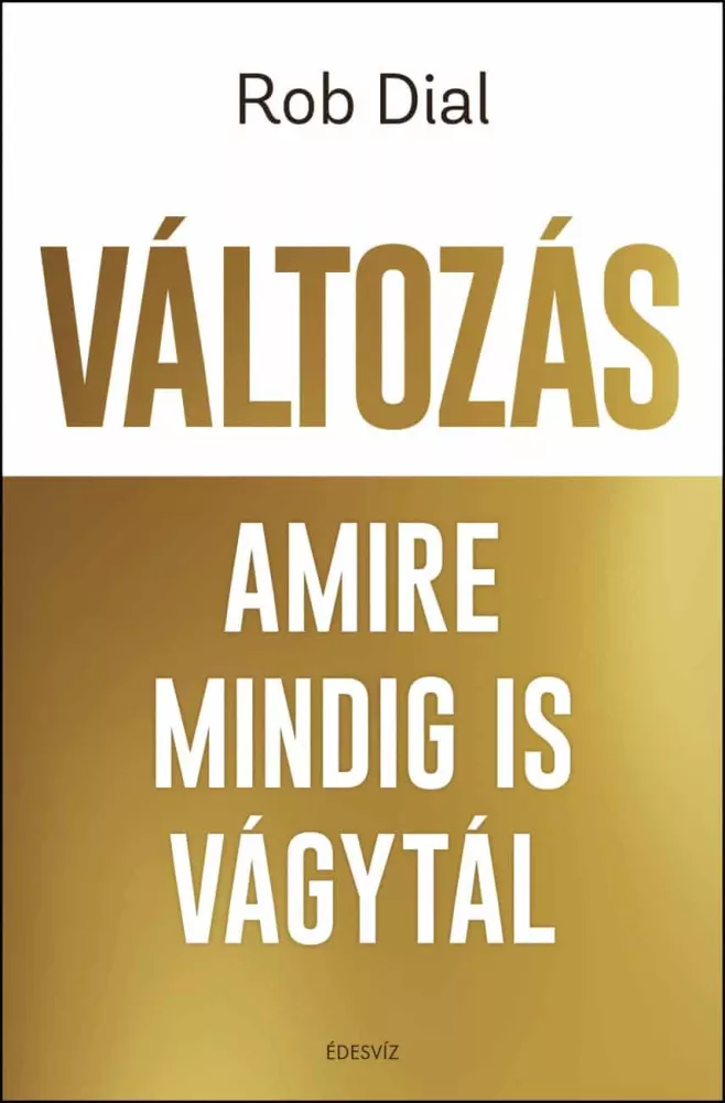 Változás amire mindig is vágytál borító
