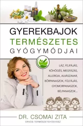 Gyerekbajok természetes gyógymódjai borító