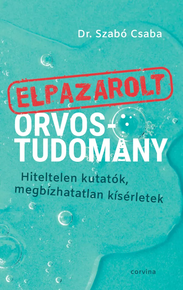 Elpazarolt orvostudomány borító