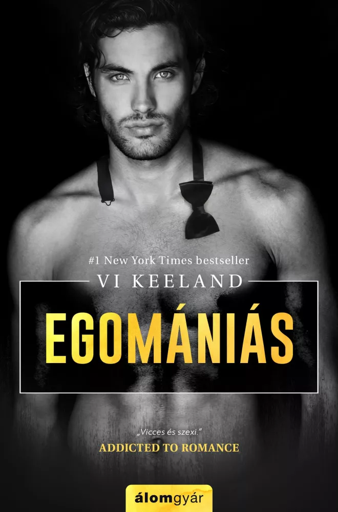 Egomániás (új kiadás) borító
