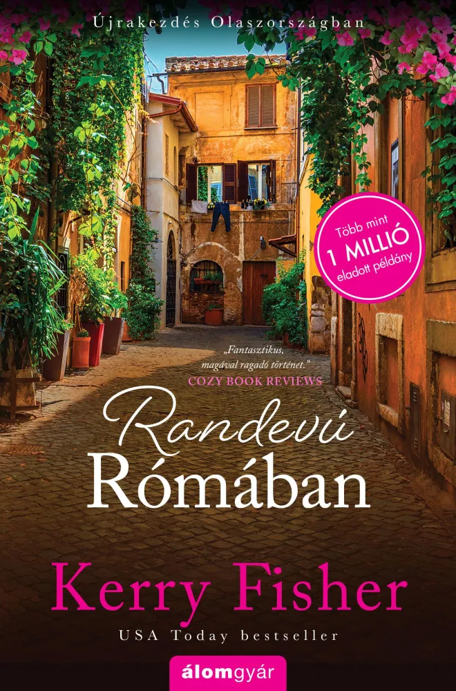 Randevú Rómában borító