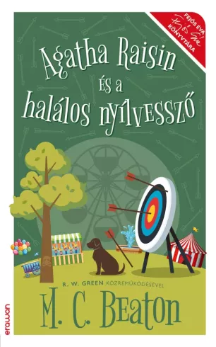 Agatha Raisin és a halálos nyílvessző borító