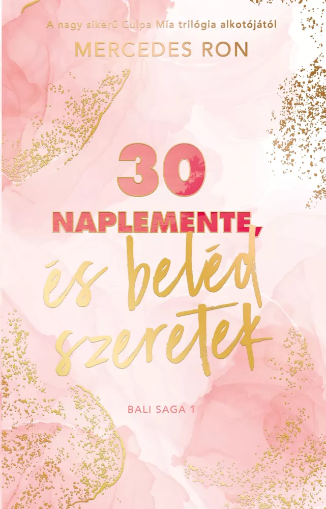 30 naplemente, és beléd szeretek borító